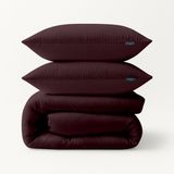 Dekbedovertrek - Effen - 200x200 cm - Katoen - Mousseline