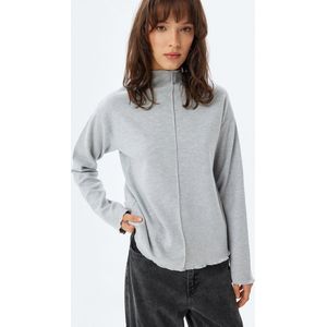 Koton - Trui - Lichtgrijs - Knitwear - Lange Mouw