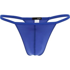 HOM Plume g-string (1-pack) - heren string - blauw - Maat: S