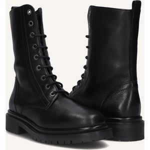 BLASZ - 2FIRE203 - Veterboots - Zwart - Structuurleer
