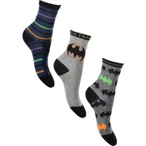 Batman - sokken Batman 3 paar- jongens- maat 23/26