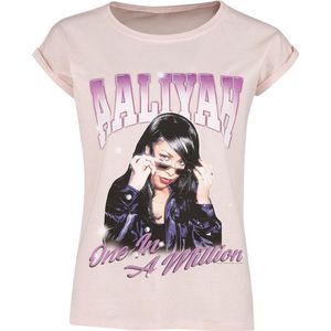 Aaliyah One In A Million Dames T-shirt - roze - S