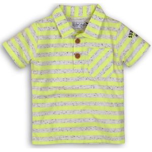 Dirkje Polo Neon Yellow Maat 74