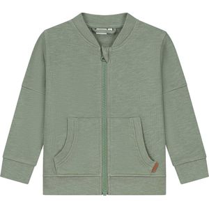 Prénatal peuter vest - Jongens - Light Khaki Green - Maat 110