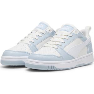 PUMA Rebound v6 Low Unisex Sneakers - Frosted Dew-PUMA White-Warm White - Maat 37