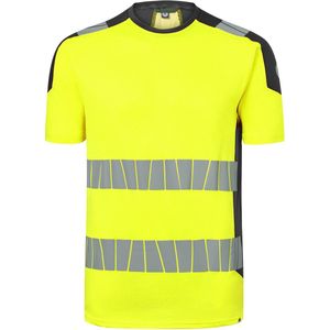 Havep - T-Shirt High Visibility+ 10078 - Korte Mouwen - Ademend - Reflectiestrepen