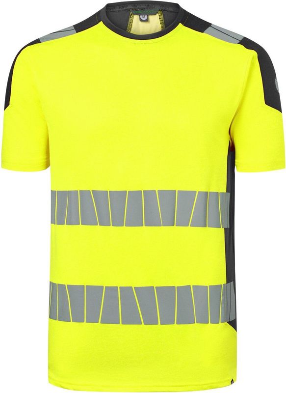 Havep - T-Shirt High Visibility+ 10078 - Korte Mouwen - Ademend - Reflectiestrepen