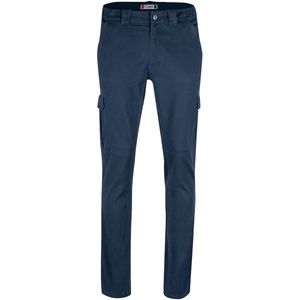 Clique - Cargo Pocket Stretch 022045 - Dark Navy - Cargobroek