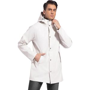 Waterdichte regenjas voor heren met capuchon – Ademend en lichtgewicht windjack voor buiten