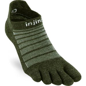 Injinji | Run | No-Show | Lightweight | Wol | Hardloopsokken | Forest | 47.5-50 -