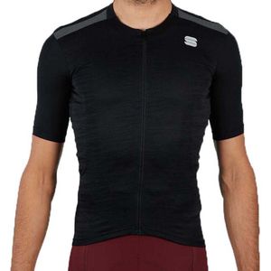 Sportful Fietsshirt korte mouwen Heren Zwart  - SUPERGIARA JERSEY BLACK - 2XL