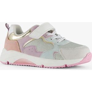 Blue Box meisjes sneakers met pastelkleuren - Roze - Uitneembare zool - Maat 25