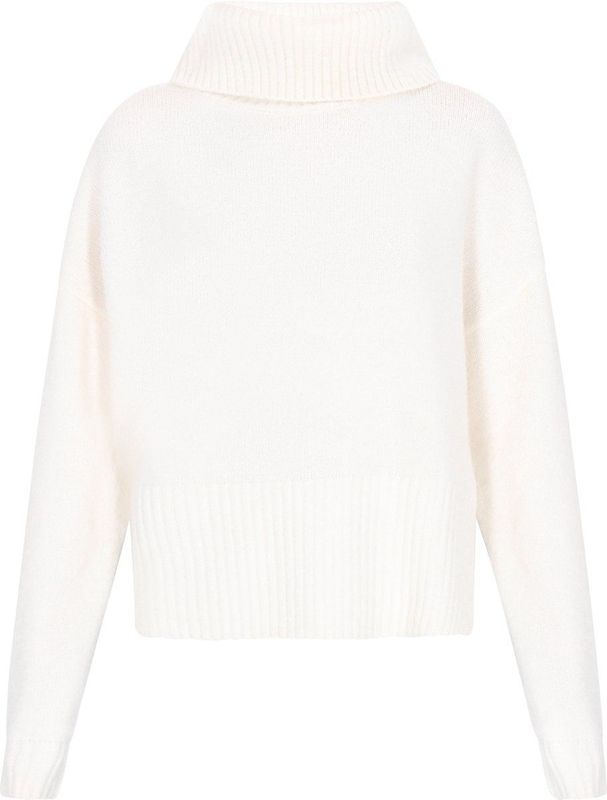 myMo - Gebreide Trui - Young Fashion Collectie - Losse Pasvorm - Hoog Geribbelde Coltrui