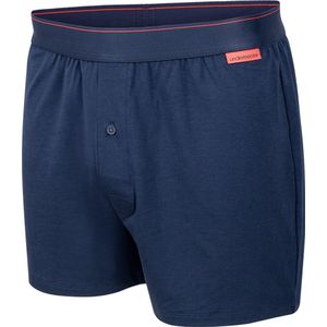 Undiemeister Losse boxershort - Boxershort heren - Ondergoed - Gemaakt van Mellowood - Onderbroek mannen - Boxer briefs - Storm Cloud (Blauw) - 1 Stuk - 3XL