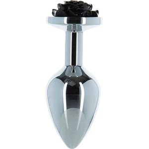Lux Active - Metalen Butt Plug Black Rose