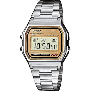 Casio Vintage Iconic A158WEA-9EF Unisex Horloge 36,3 mm - Zilverkleurig