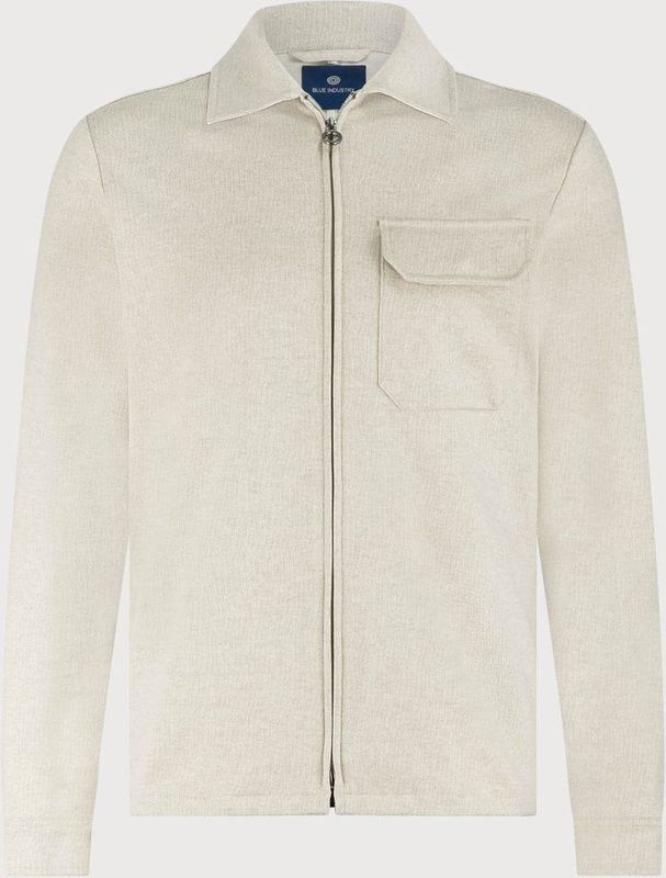Blue Industry - Overshirt - Ecru - Herenmode