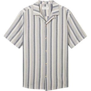 Tom Tailor Overhemd Overhemd Met Streeppatroon 1041358xx10 35397 Mannen Maat - XL