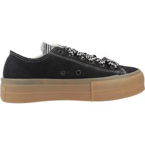 Converse Chuck Taylor All Star Lift Ox Sneakers - Dames - Zwart - Maat 40