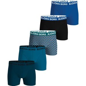 Björn Borg Cotton Stretch Heren Boxers (5-pack) - Multicolour - Maat L