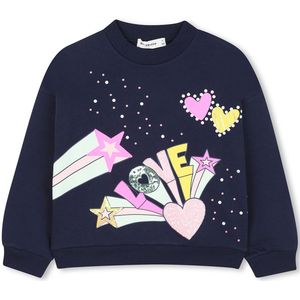 Billieblush - U21603 - Sweatshirt - Blauw - Meisjes