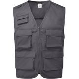 Werkvest - Metal Grey - Multi-pocket - XXL