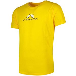 La Sportiva Footstep Korte Mouwen T-shirt Geel XL Man