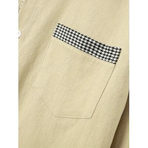 Livano Overhemd Heren - Volwassenen - Lange Mouwen - Strijkvrij - Lange Mouw - Champagne - Maat L