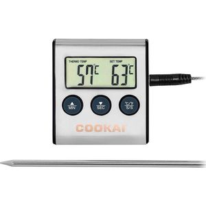 Digitale KernTemperatuurmeter en Timer - Cookai