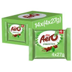 Nestle Aero Peppermint - 14 x 4pk - (Pepermunt Chocolade) - (Engeland) - (England)