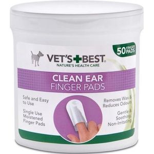 Vets best clean ear finger pads - Default Title