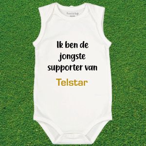 Rompertje jongste supporter van Telstar