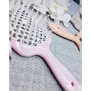 Janeke Superbrush Pastel Roze - Pneumatische Haarborstel