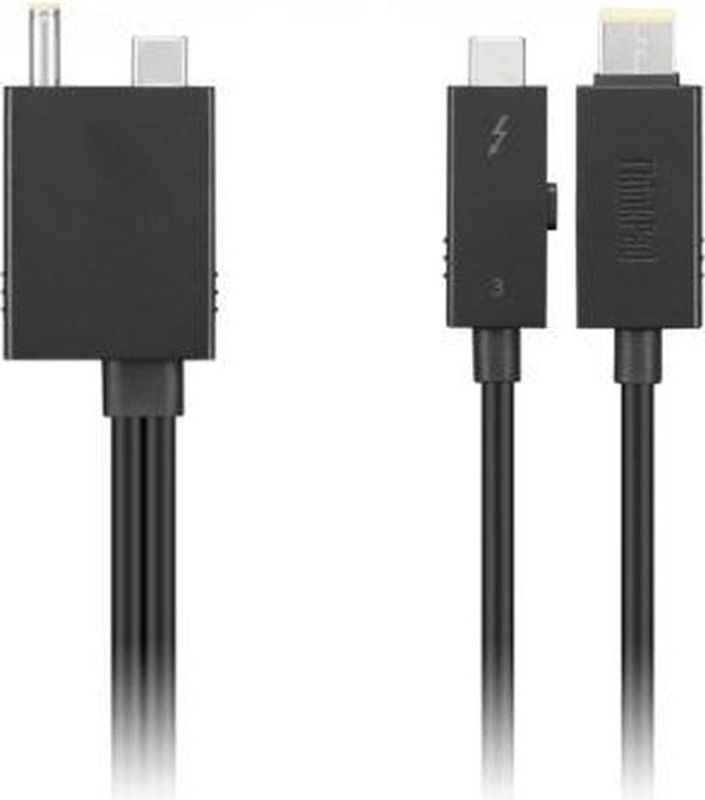 Lenovo 4X90U90616 USB grafische adapter Zwart