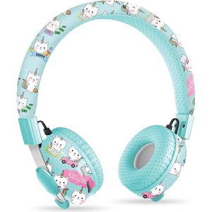 Draadloze Kinderhoofdtelefoon voor Peuters - On-Ear Bluetooth Headset met Microfoon, Perfect voor School