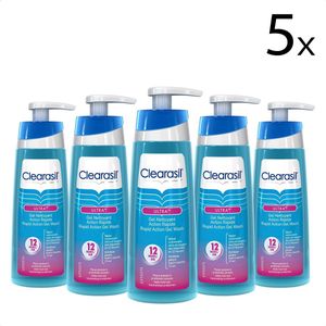 Clearasil Wasgel Ultra Gel Wash 200ml x5