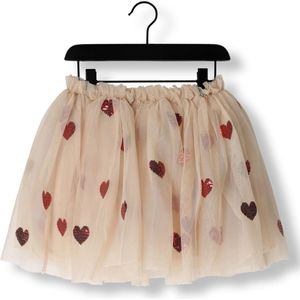 Konges Slojd Yvonne Skirt Meisjes - Korte rok - Beige - Maat 86