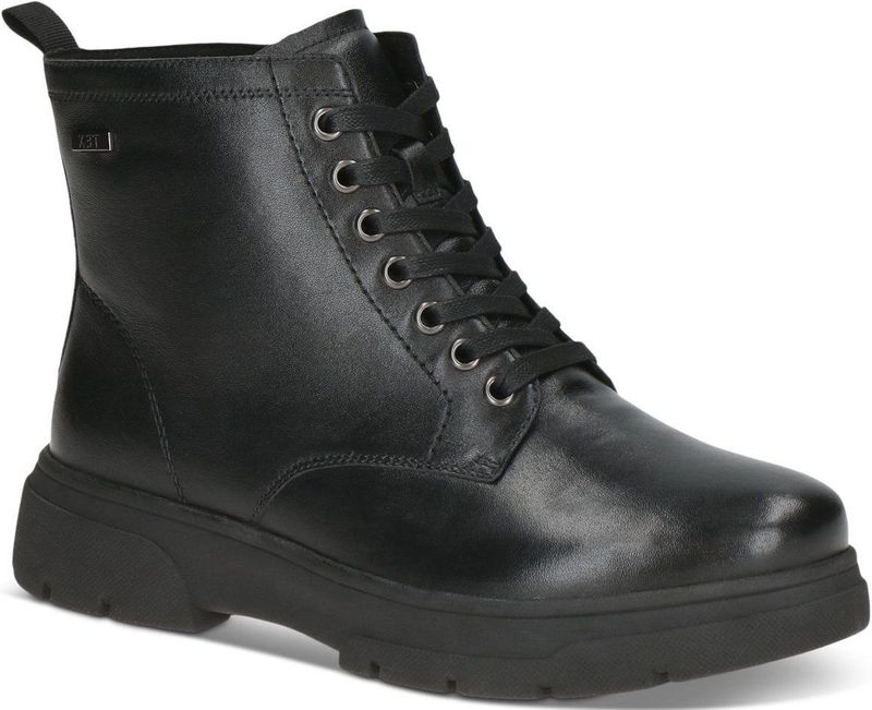 Caprice Dames 9-26256-45 modieuze laarzen, Black Nappa, 37 EU breed, Black Nappa, 37 EU Breed