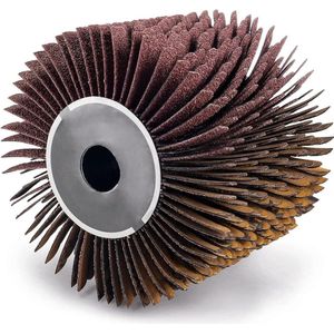 MRS1300 Sanding strip brush satin machine renovation sander - 100 mm wide - 120 mm sanding roller - wood sanding - irregular surface