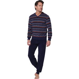 Pastunette - Navy Nights - Pyjama - Blauw - Badstof