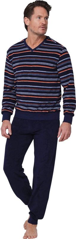 Pastunette - Navy Nights - Pyjama - Blauw - Badstof