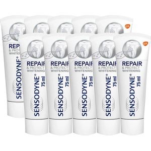 Sensodyne - Repair & Protect - Tandpasta - Voordeelverpakking - 10 x 75 ml