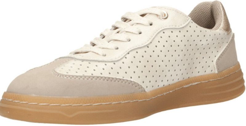 Sneakers - Zwart - Imitatieleer - Uitneembare Zool - Snoersluiting