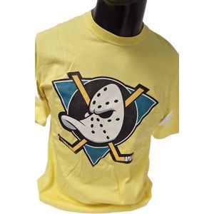 MIGHTY DUCKS - TSHIRT-YELLOW-S