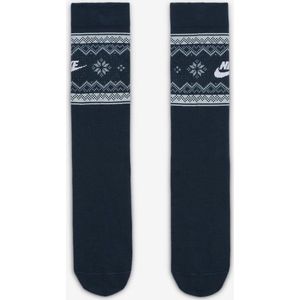 Nike Heren ESS CRW Fair Isle Navy