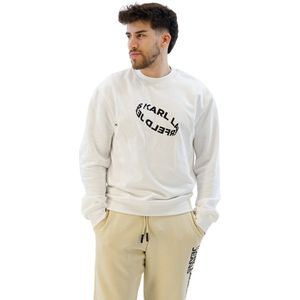 Karl Lagerfeld - Crew Neck Sweatshirt - Zwart - 100% Biologisch Katoen