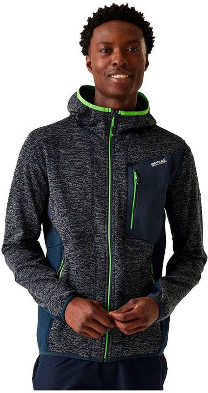 Regatta Alven Fleece Met Volledige Rits Grijs M Man