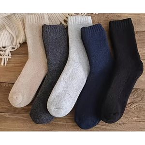 3-Paar – wollen sokken unisex - Herfst/Wintercollectie – Warme Sokken