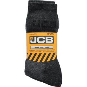 JCB Extra Verstevigde werksok maat 39/46 - 4 PAAR