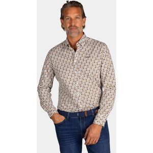 NZA - Overhemd - Wit - Katoen - Regular Fit